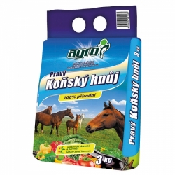 AGRO Pravý koňský hnůj 3 kg