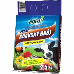 AGRO Pravý kravský hnůj 2,5 kg