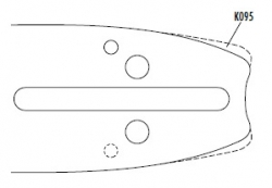 Lišta vodící ,325" 1,5 mm 64 čl.