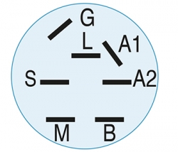 Skříňka spínací 7 konektorů pro AYP