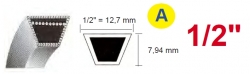 Řemen klínový A 12,7 x 2 489,20 