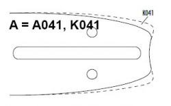 Lišta vodící 3/8" 1,3 mm 44 čl PRO.TOP