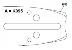 Lišta vodící ,325" 1,5 mm 72 čl PRO.TOP