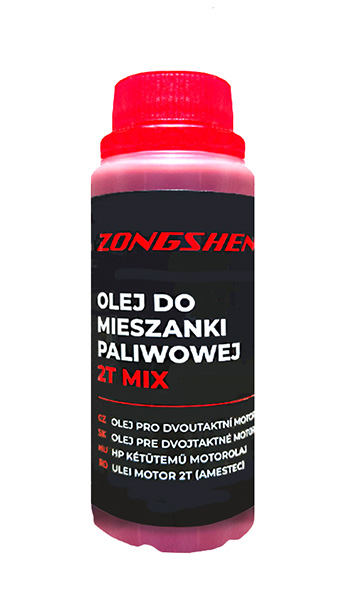 Olej ZONGSHEN 0,1 litru červený