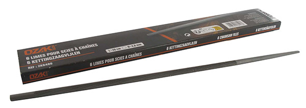Pilník kulatý průměr 4,8 mm OZAKI - 6 ks